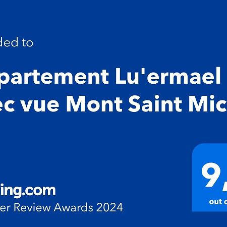Appartement Lu'Ermael Avec Vue Mont Saint Michel Courtils Εξωτερικό φωτογραφία