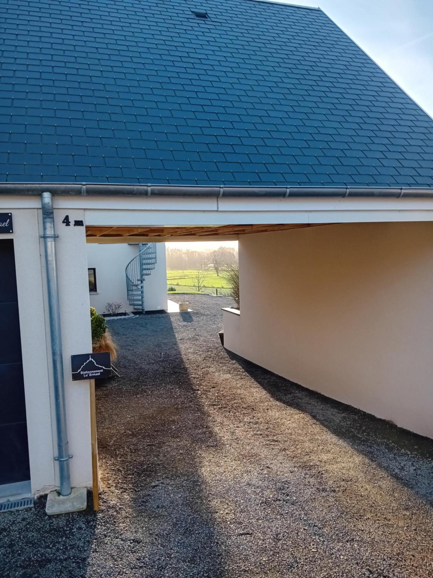 Appartement Lu'Ermael Avec Vue Mont Saint Michel Courtils Εξωτερικό φωτογραφία